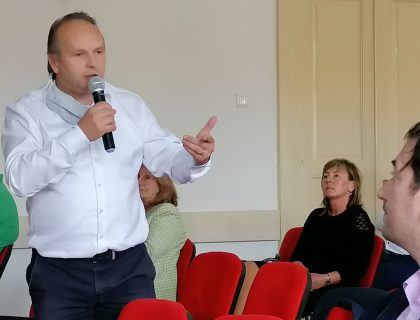 Ján Pavlík, riaditeľ odboru regionálneho rozvoja, priblížil koncept ŽSK v oblasti viacúrovňového riadenia