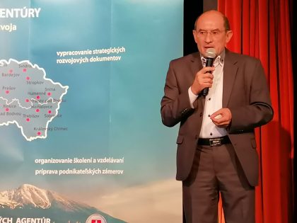 Iniciatívu Regióny 2030 predstavil Jozef Hrobák z SOPK